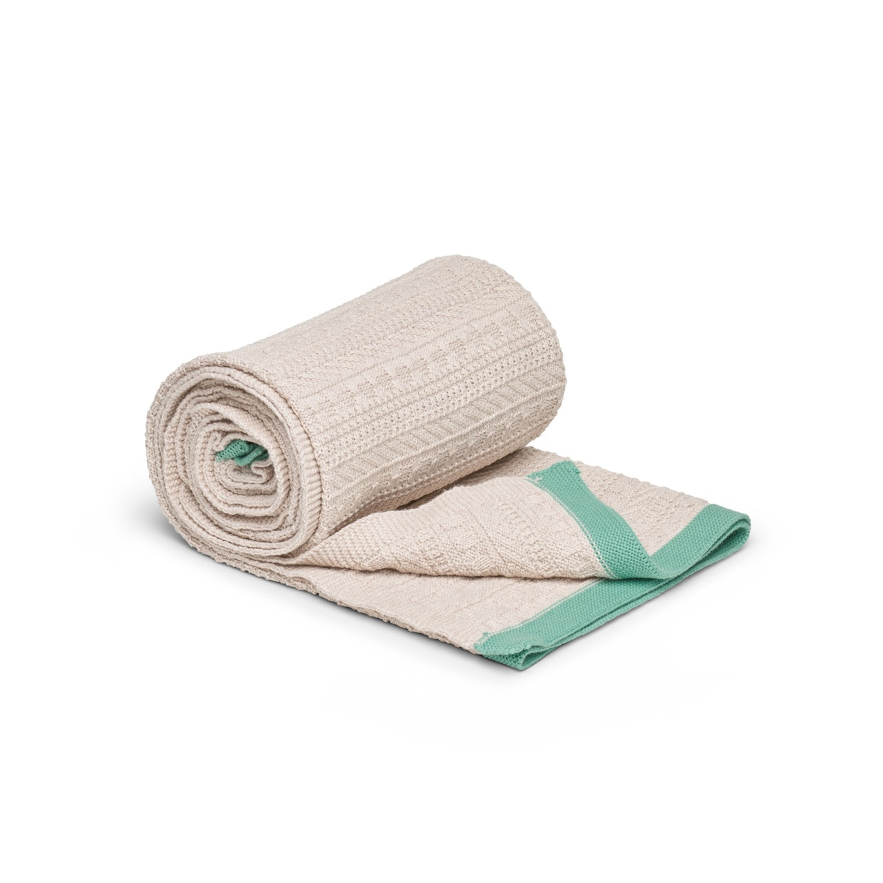 Carousel stripes Knitted Throw-Chiffon