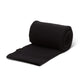 Rollercoaster Tracks Knitted Blanket-Black