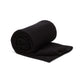 Rollercoaster Tracks Knitted Blanket-Black