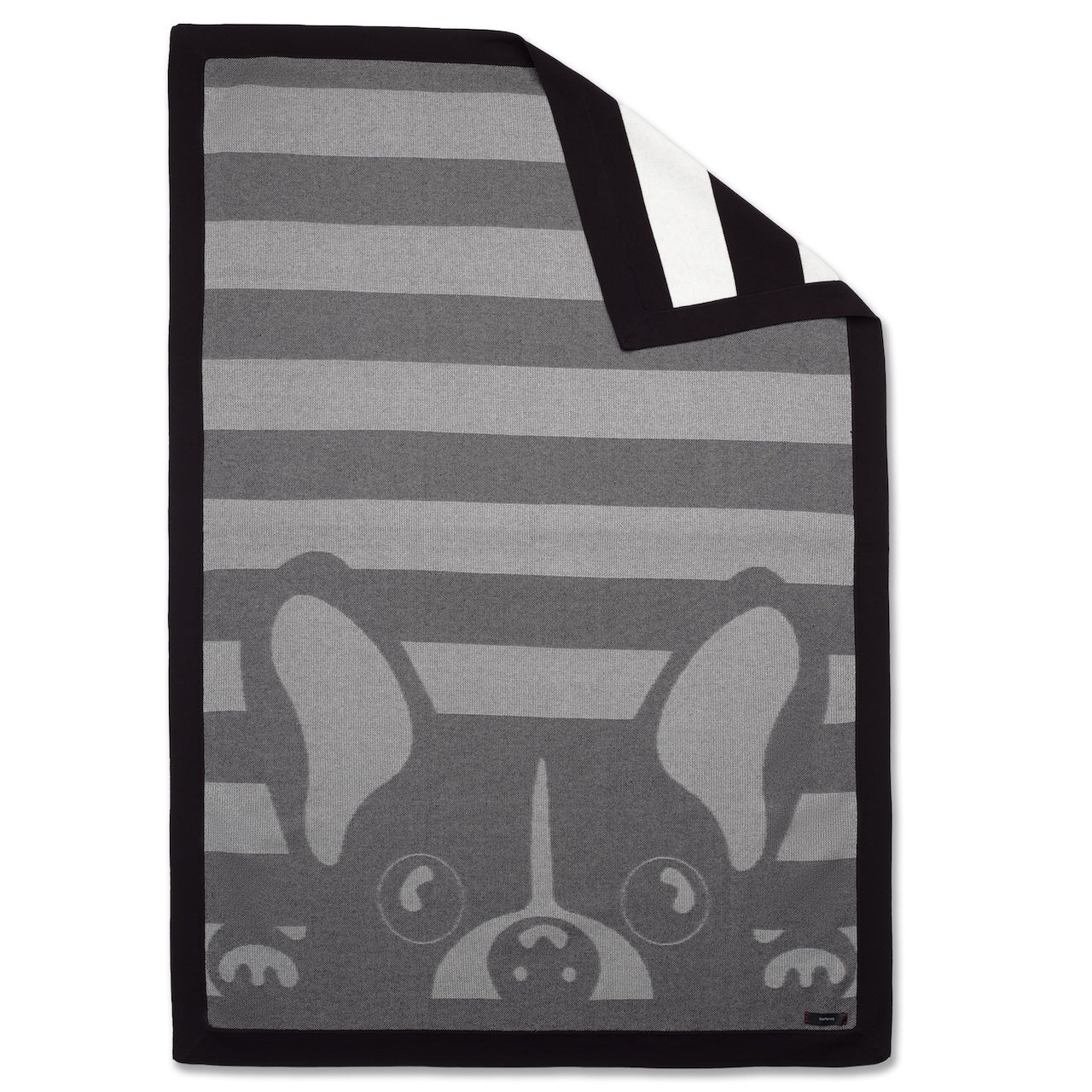 Bonjour Pup Knitted Throw