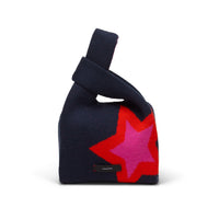 Star Pop Knitted Bag-Dk Royal