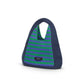 Popcorn Dumpling Knitted Bag-Blueberry