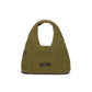 Wavetrack Dumpling Knitted Bag-Olive