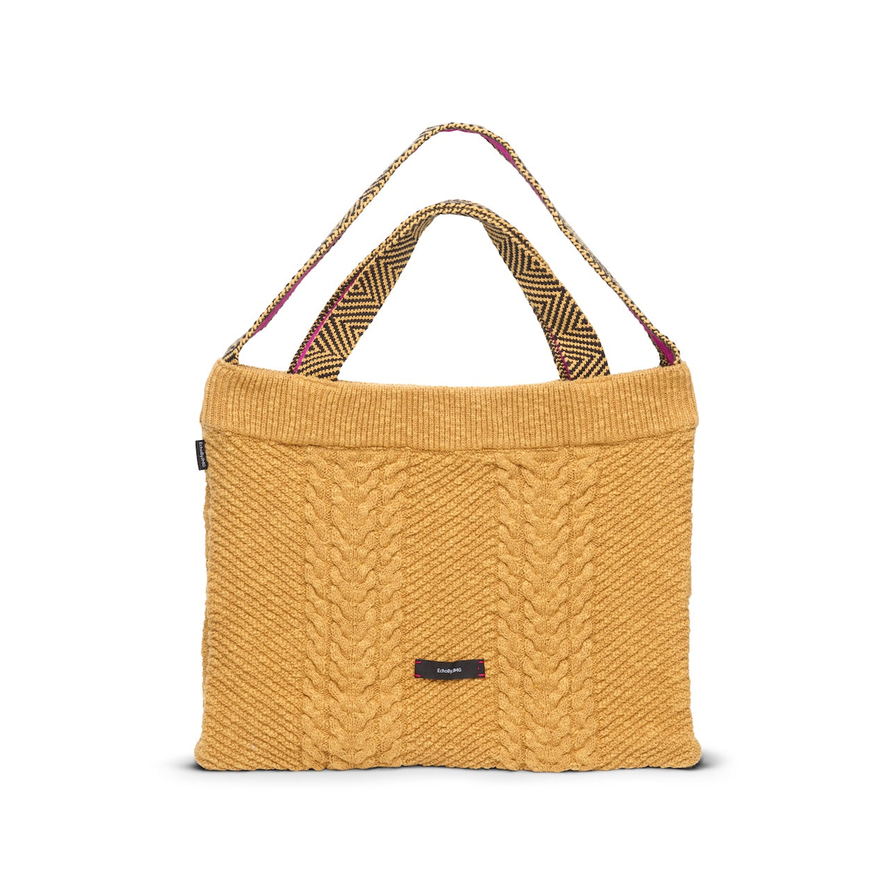 Cable Rope Knitted Tote