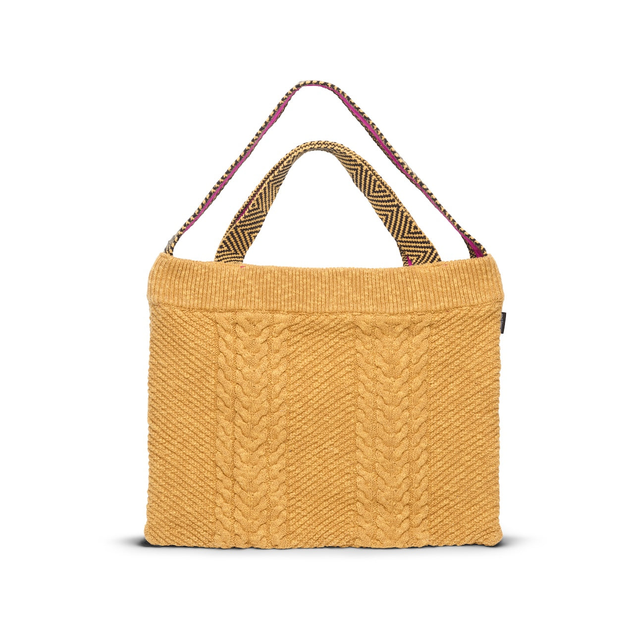 Cable Rope Knitted Tote