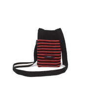 Fun Stripes Knitted Pcase-Pumpkin