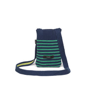 Fun Stripes Knitted Pcase-Seaweed