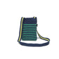 Fun Stripes Knitted Pcase-Seaweed