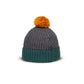 Joyful Pompom Beanie-Ash