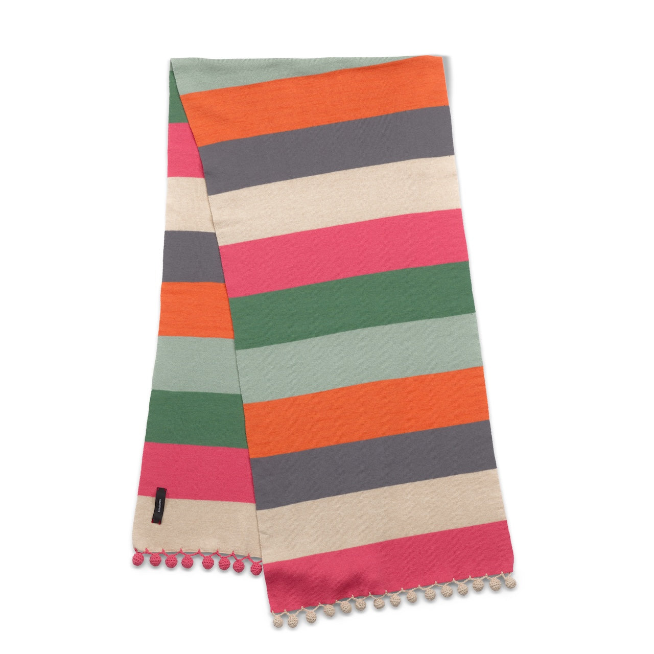 Rainbow Crossing Knitted Scarf-After Rain