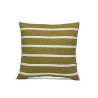 Hills & Valleys Knitted Cushion Cover-Vertiver Green