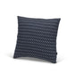 Ticket Booth Knitted Cushion Cover-Dk Royal
