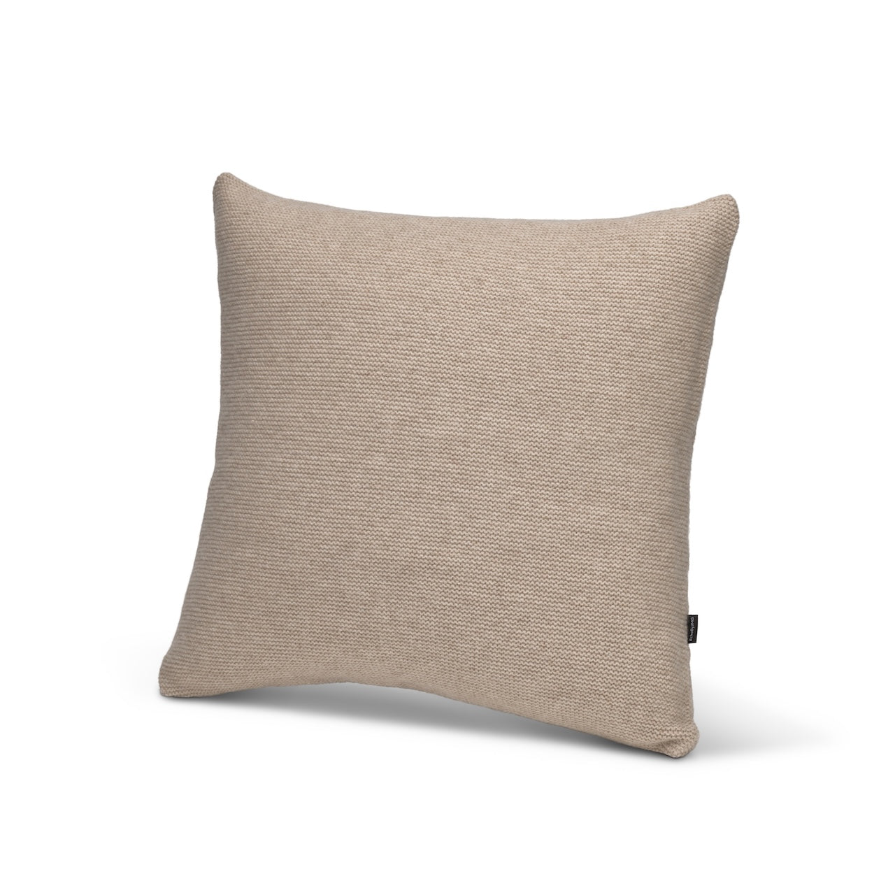 Rollercoaster Tracks Knitted Cushion Cover-Linen