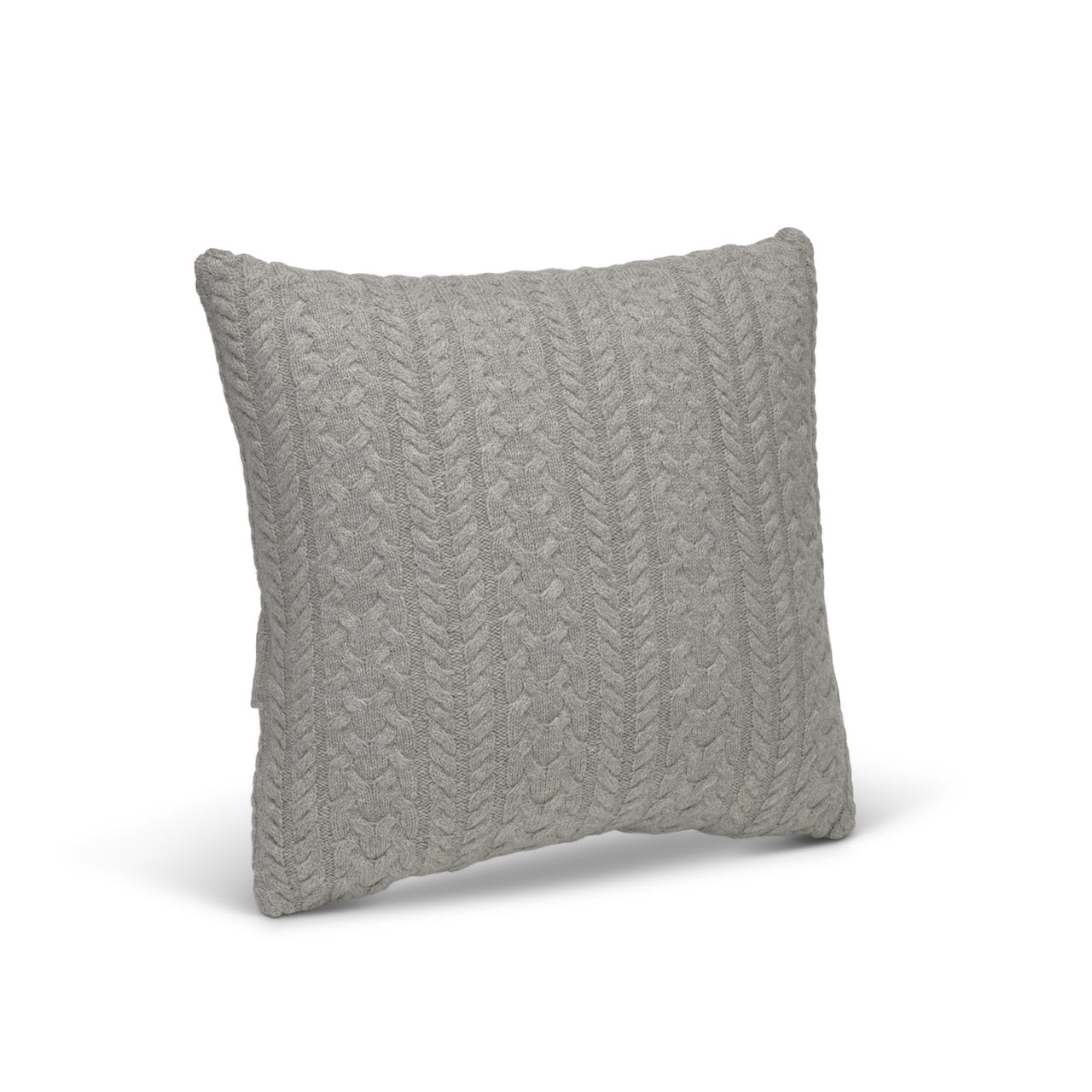 Twister Rope Knitted Cushion Cover-Doe
