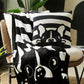 Bonjour Pup Knitted Throw