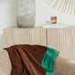 Lucky Arrow Knitted Throw