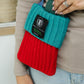 Booth Ticket Knitted Pcase-Red