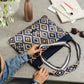 Denim Diamond Strikket Tote