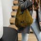 Wavetrack Dumpling Knitted Bag-Olive